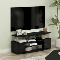 Meuble TV grand format Furinno JAYA pour téléviseurs jusqu'à 55 pouces