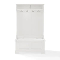 Porte-manteau Campbell Classic blanc en bois
