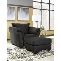Chaise Darcy contemporaine noire