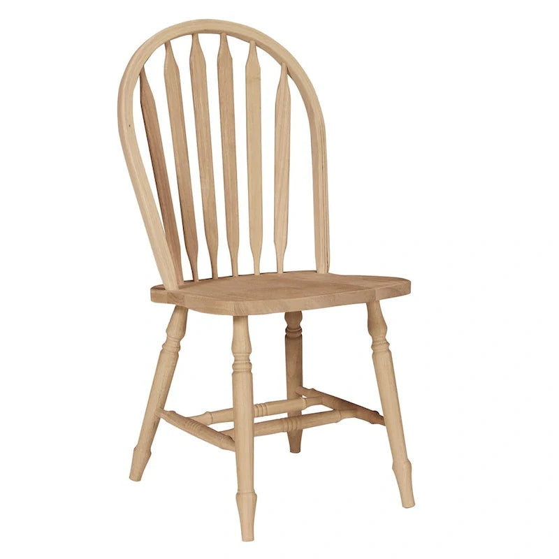 Chaise Windsor à dossier en flèche International Concepts