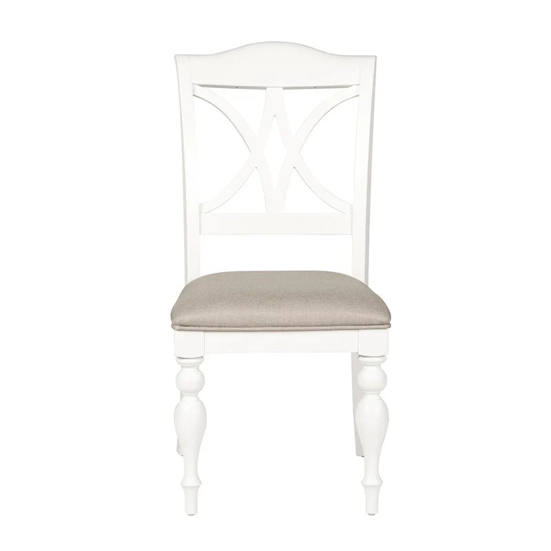 Ensemble de salle à manger rectangulaire 6 pièces Summer House Oyster White