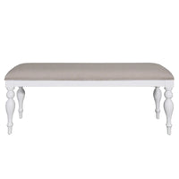 Ensemble de salle à manger rectangulaire 6 pièces Summer House Oyster White