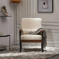 Chaise de loisirs moderne à armature en fer simple