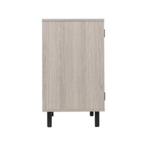 Meuble d'appoint et meuble bar avec rangements ouverts et fermés