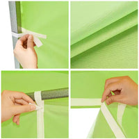 InstaHibit Paroi Latérale Universelle Zippée UV30+ Compatible avec Auvent 3x3m Pique-Nique 1 Pièce Verte