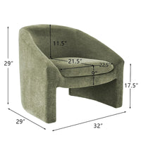 Fauteuil crapaud rembourré