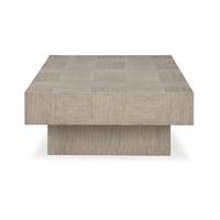 Signature Design by Ashley Jorlaina Table Basse Grisâtre Clair - 60L x 35P x 16H