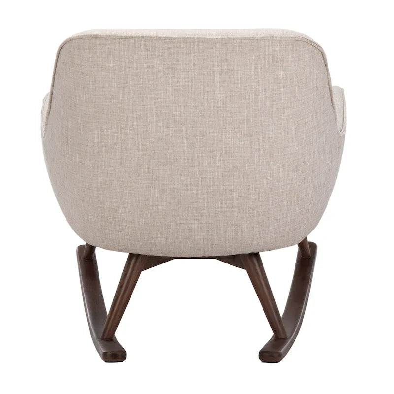 Fauteuil à bascule mid-century SAFAVIEH Couture Breeda - 32Lx37Px32H