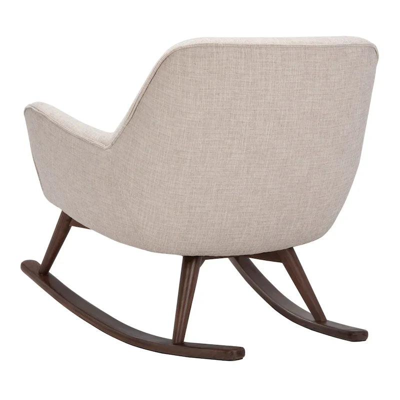 Fauteuil à bascule mid-century SAFAVIEH Couture Breeda - 32Lx37Px32H