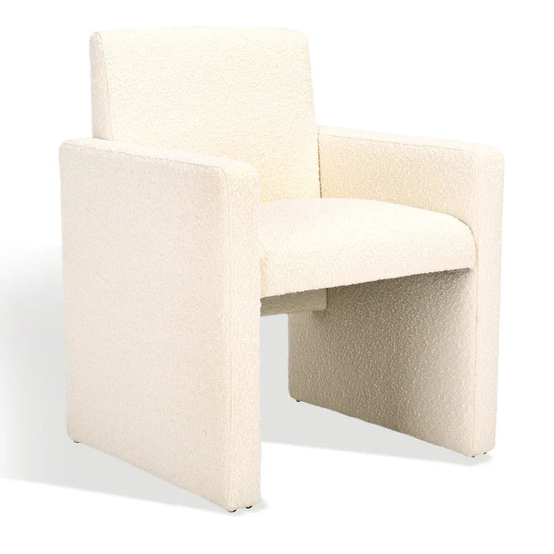 SAFAVIEH Couture Gunna Fauteuil en lin - 26 L x 25 P x 33 H - 26Lx25Px33H
