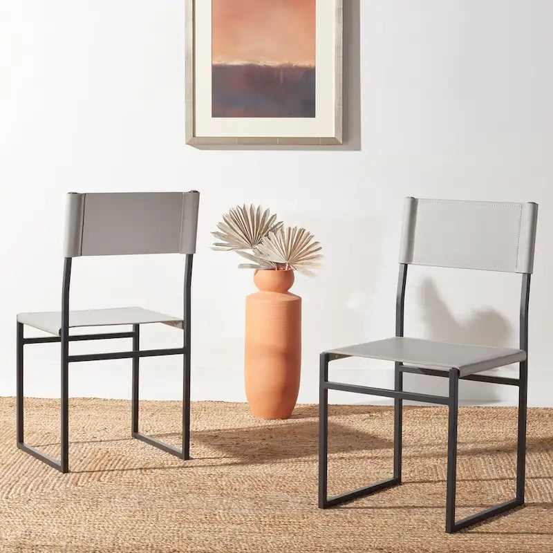 Chaise de salle à manger SAFAVIEH Daphne (lot de 2) - 18 L x 18.8 P x 35 H - 18Lx19Px35H