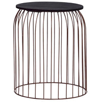vidaXL Tables basses 3 pcs Cuivre