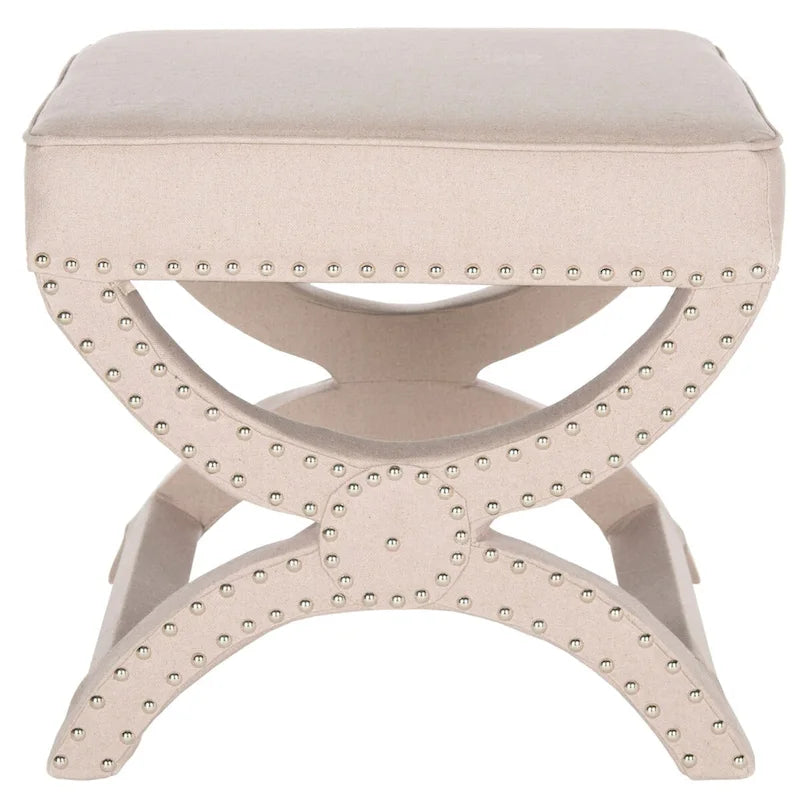 SAFAVIEH Ashanti X-Bench Pouf