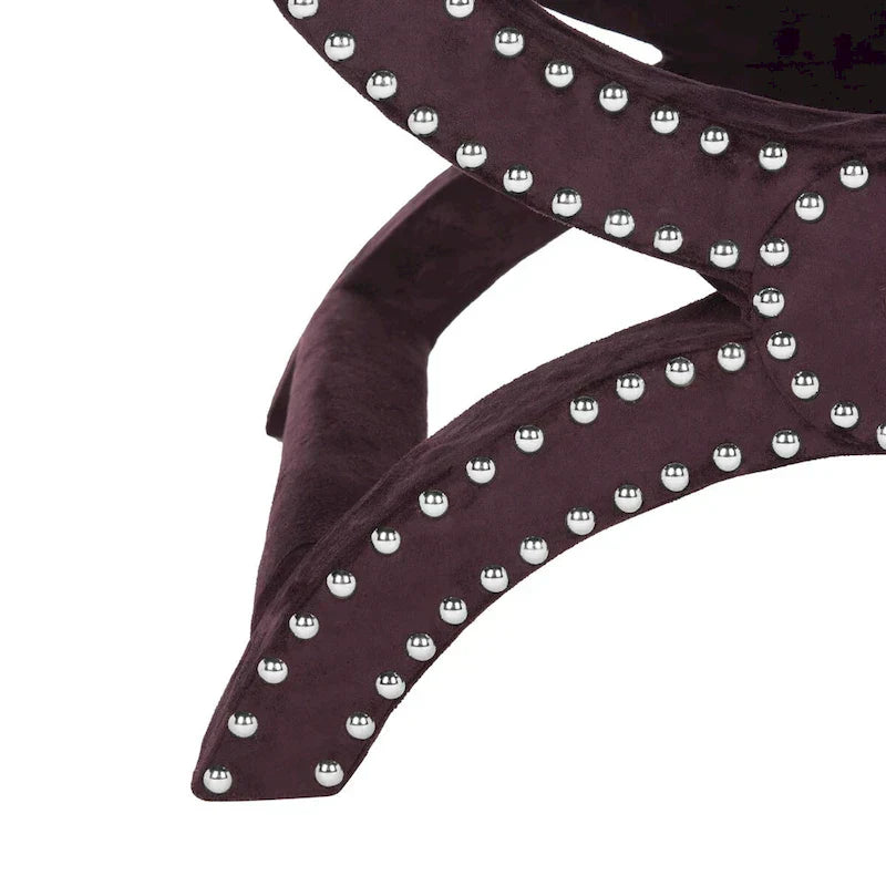 SAFAVIEH Ashanti X-Bench Pouf