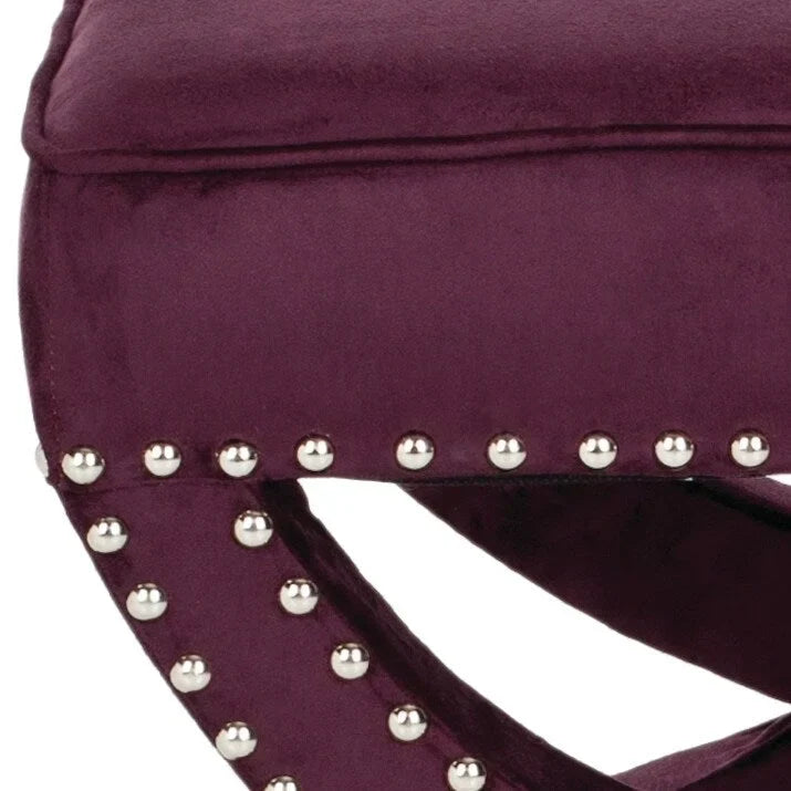 SAFAVIEH Ashanti X-Bench Pouf