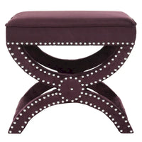 SAFAVIEH Ashanti X-Bench Pouf
