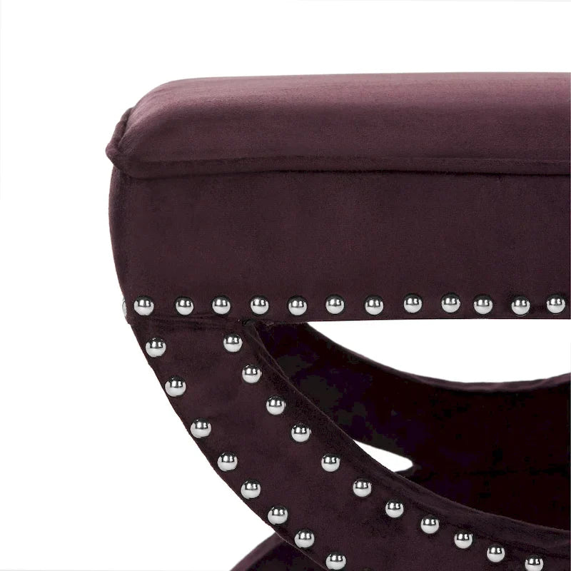 SAFAVIEH Ashanti X-Bench Pouf