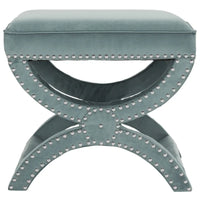 SAFAVIEH Ashanti X-Bench Pouf