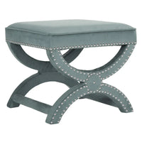 SAFAVIEH Ashanti X-Bench Pouf