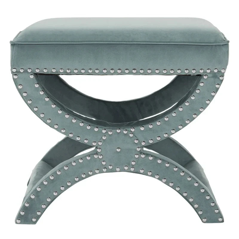 SAFAVIEH Ashanti X-Bench Pouf