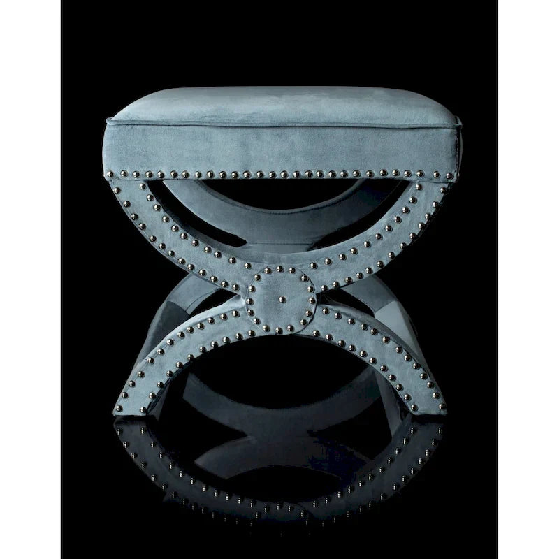 SAFAVIEH Ashanti X-Bench Pouf