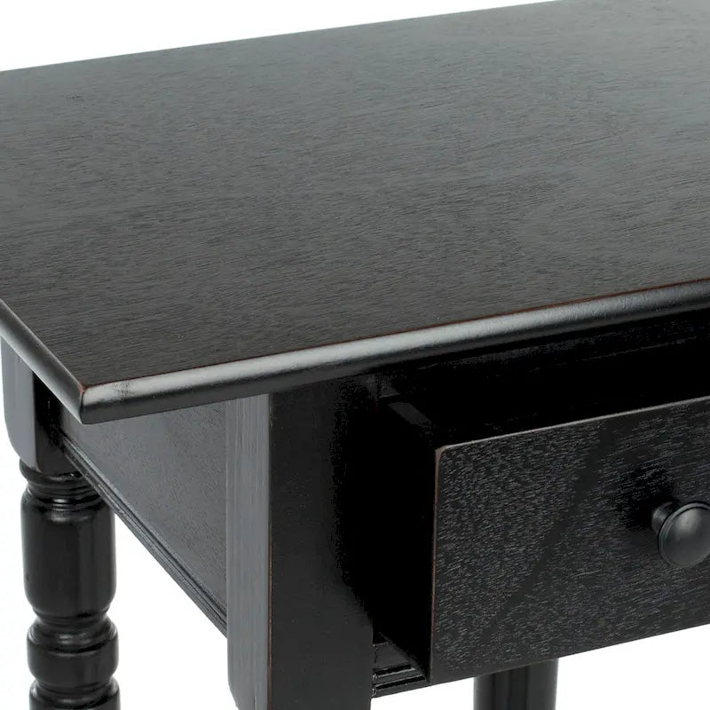 SAFAVIEH Table d'appoint noire Arrie - 17,7 x 13,8 x 31,9 - 18La x 14P x 32H