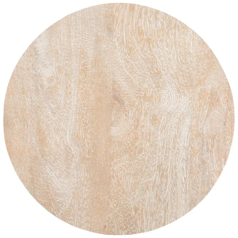 SAFAVIEH Aveline Table basse ronde moderne en rotin - 31,5 l x 31,5 P x 17,7 H - 32L x 32P x 18H