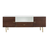 Meuble TV SAFAVIEH Lerke - 137,16 cm L x 40 cm P x 50 cm H - 137x40x50