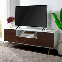 Meuble TV SAFAVIEH Lerke - 137,16 cm L x 40 cm P x 50 cm H - 137x40x50