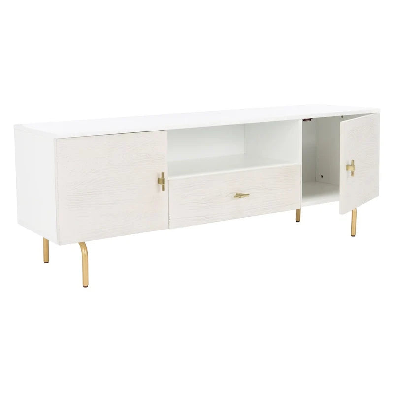 Meuble TV SAFAVIEH Lerke - 137,16 cm L x 40 cm P x 50 cm H - 137x40x50