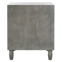 Table de chevet de rangement Dila SAFAVIEH à 2 tiroirs - 22 x 22 x 26 - 22Lx22Px26H