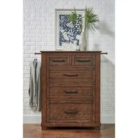 Collection chambre 4 pièces Simply Solid Shelba en bois massif