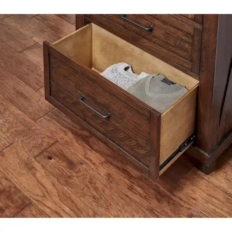 Collection chambre 4 pièces Simply Solid Shelba en bois massif