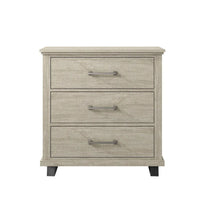 Ensemble de chambre à coucher 3 pièces de style campagnard - 2 tables de chevet et 1 commode
