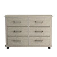 Ensemble de chambre à coucher 3 pièces de style campagnard - 2 tables de chevet et 1 commode