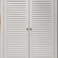 Meuble à chaussures Timehcee 30 pouces, meuble de rangement à portes, meuble de sol en bois