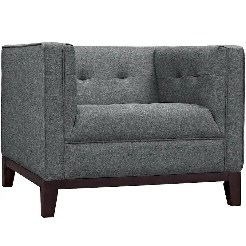 Servir l'ensemble de mobilier de salon 2 pièces capitonné