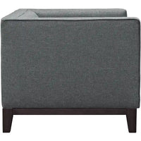 Servir l'ensemble de mobilier de salon 2 pièces capitonné