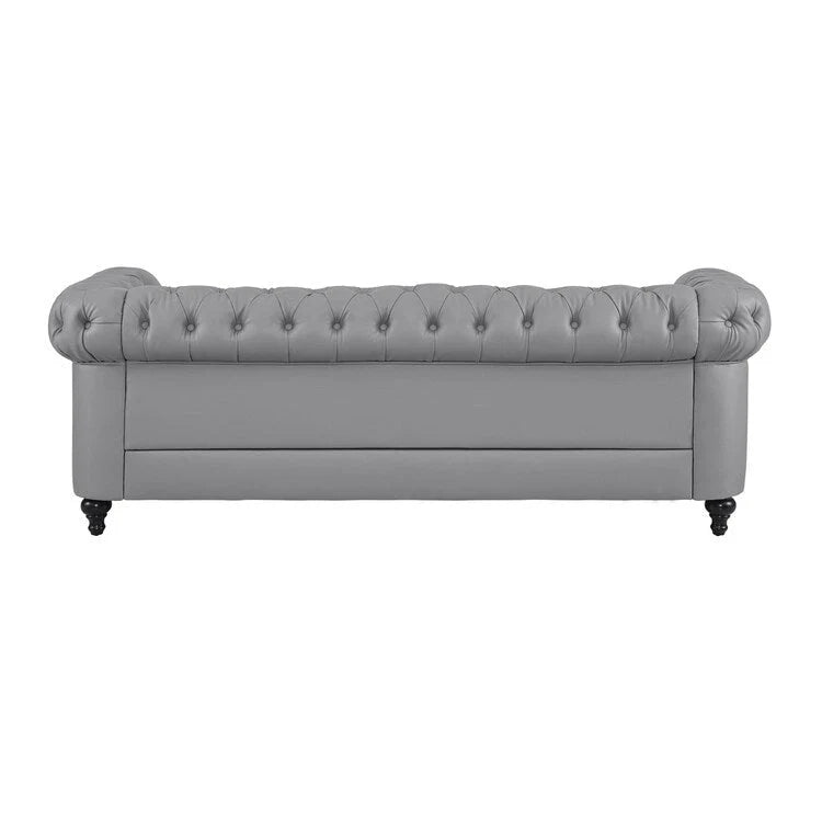 Canapé Chesterfield Emery, Confort Luxueux pour Salons Chaleureux, Canapé Moderne du Milieu du Siècle, Élégance & Sérénité, Canapé 3 Places
