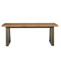 Banc Weston en finition sable rustique