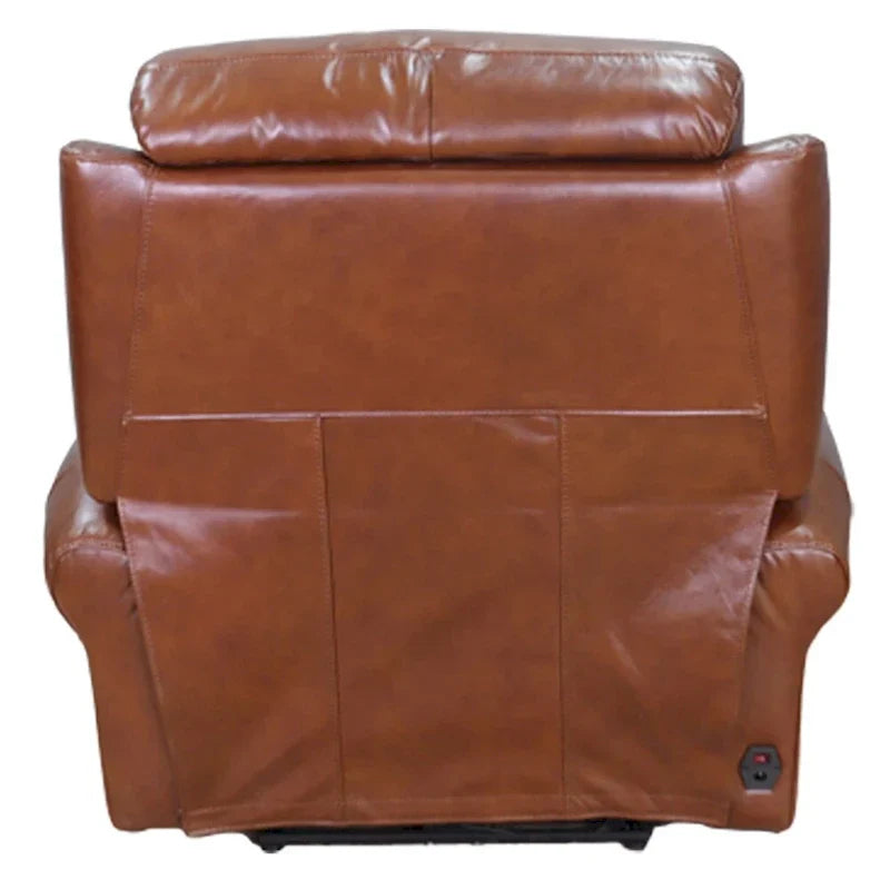 Hydeline Royce Fauteuil inclinable en cuir pleine fleur à gravité zéro avec inclinaison électrique et appui-tête