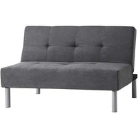 Mini-Futon Étudiant - Gris Acier par DormCo