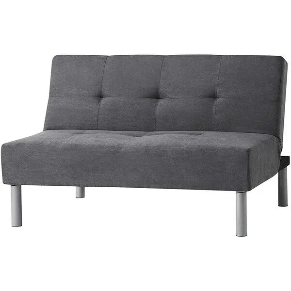 Mini-Futon Étudiant - Gris Acier par DormCo