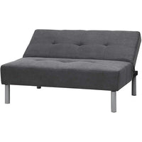 Mini-Futon Étudiant - Gris Acier par DormCo