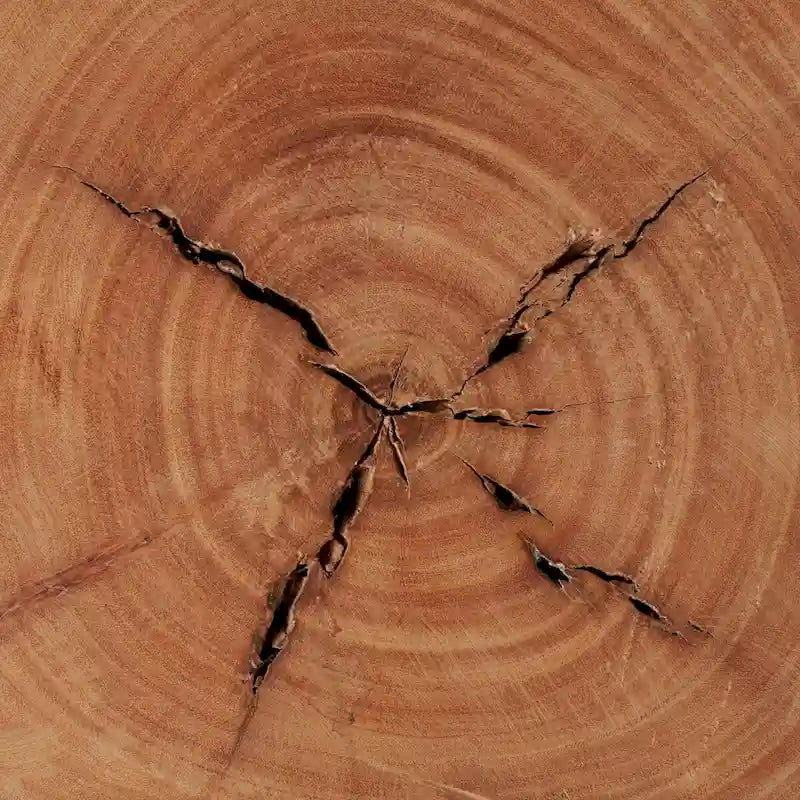Asco tabouret rustique en bois récupéré massif