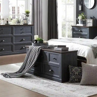 Banc de placard de rangement - 15.86D x 45W x 21.14H