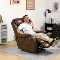 Fauteuil de massage inclinable en PU Moasis