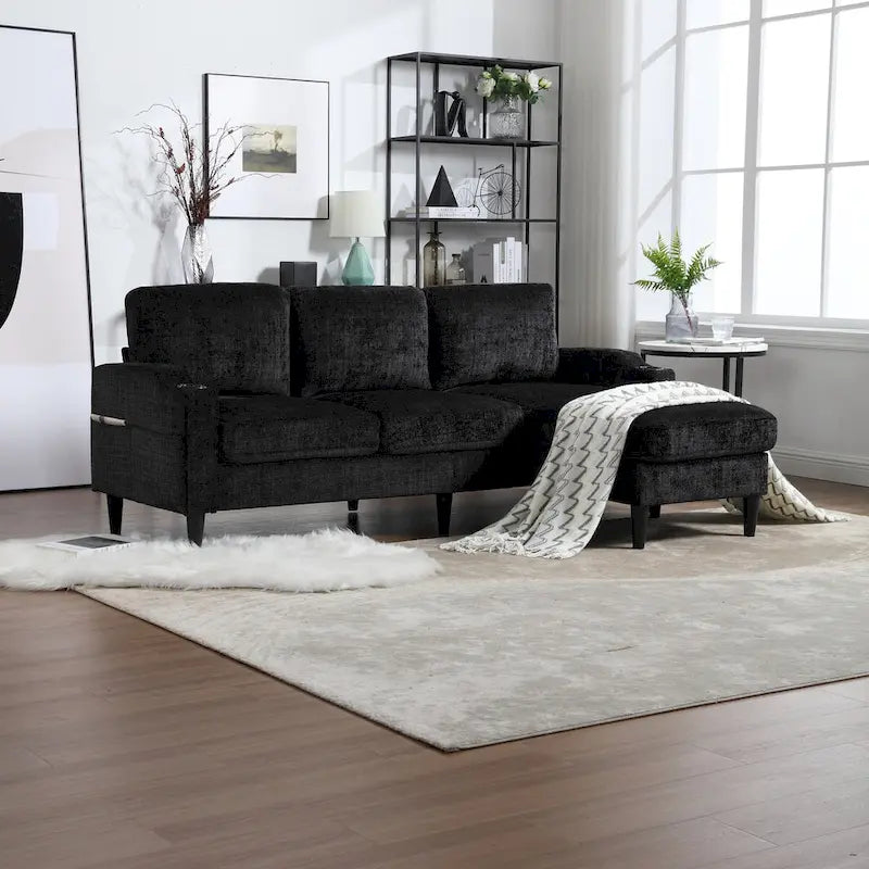 Canapé de Rangement / Canapé Sectionnel Confortable pour Salon Chambre Appartement