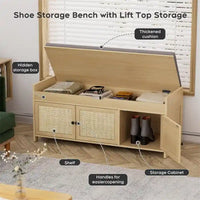 Banc de rangement pour chaussures