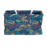 Sac fourre-tout utilitaire en toile avec poignées, fourre-tout Krush rectangulaire, doublure en vinyle résistante à l'eau, grande capacité, durable et polyvalent